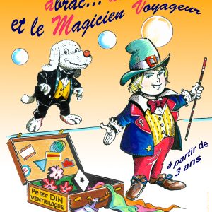 Affiche Le Magicien Voyageur à l'Alambic Comédie