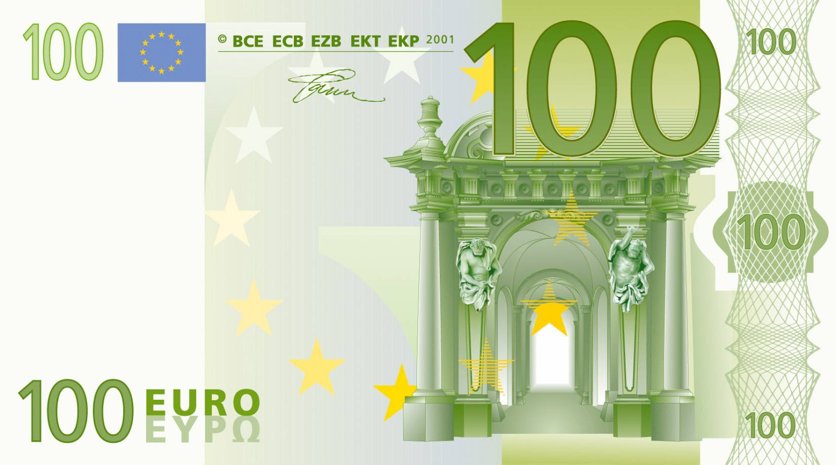 BILLET FACTICE - 100 EURO