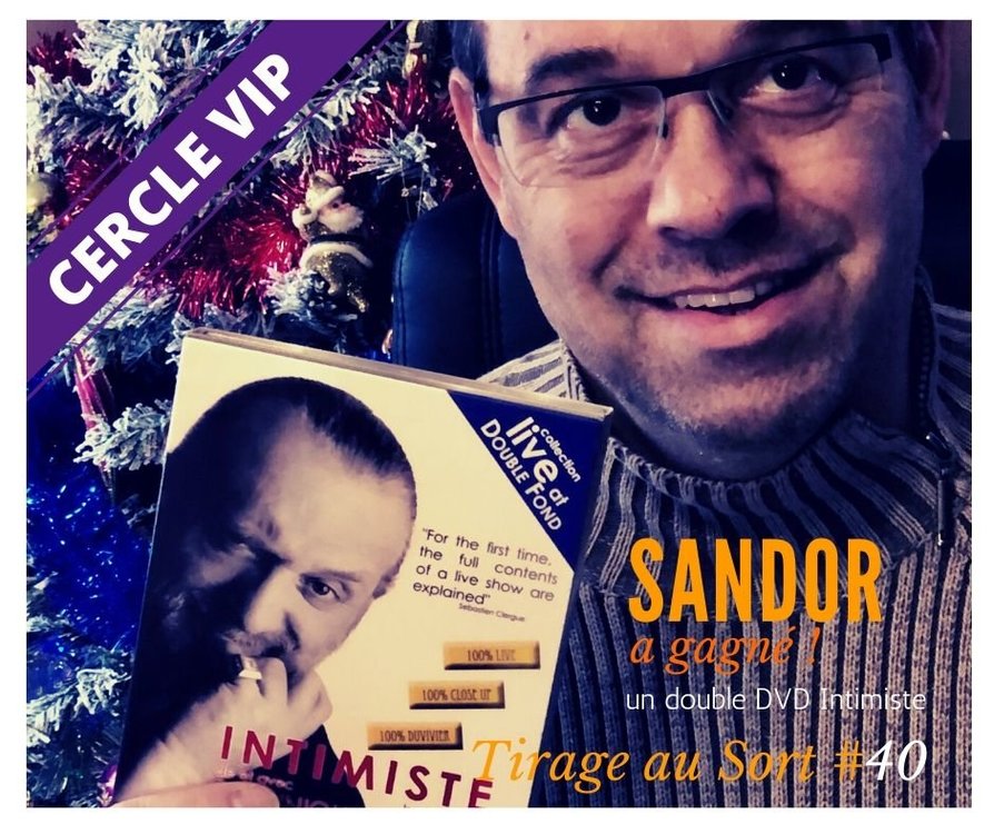 Sandor gagne le double DVD Instimiste.jpg