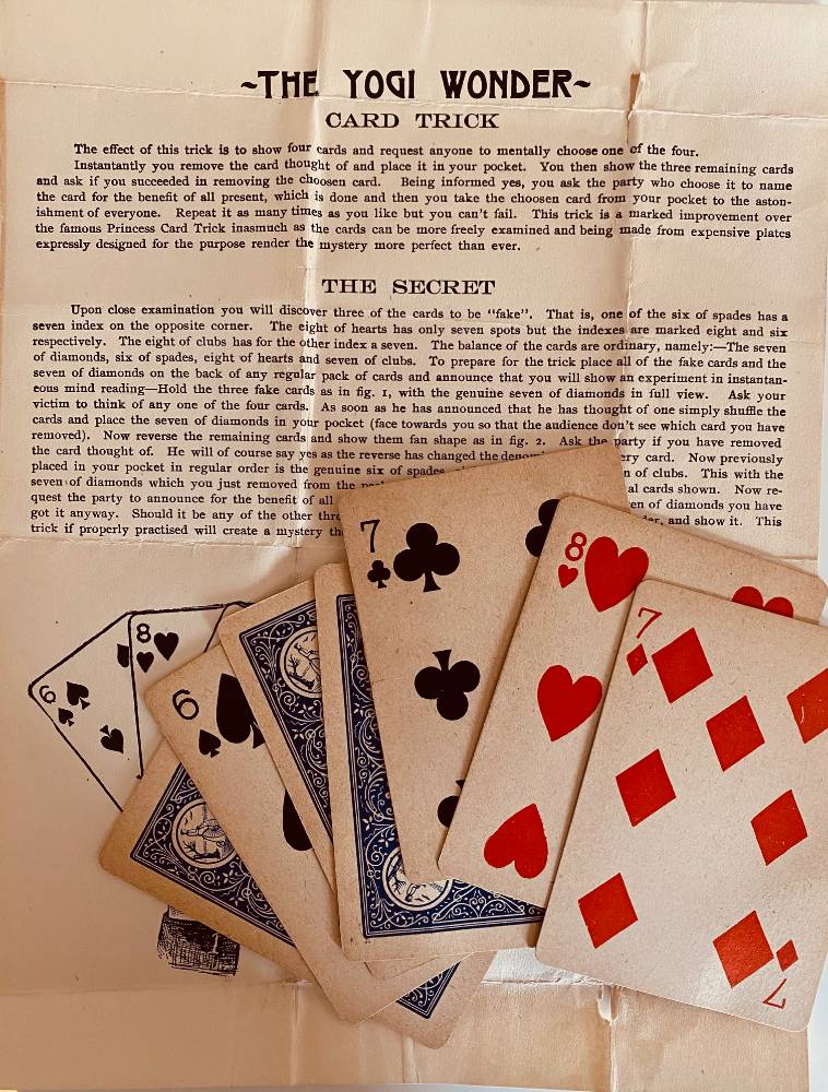 rouge - carte de tours de magie, carte de Gimmick avec Instruction et  stylo, tours de magie, accessoire d'ill