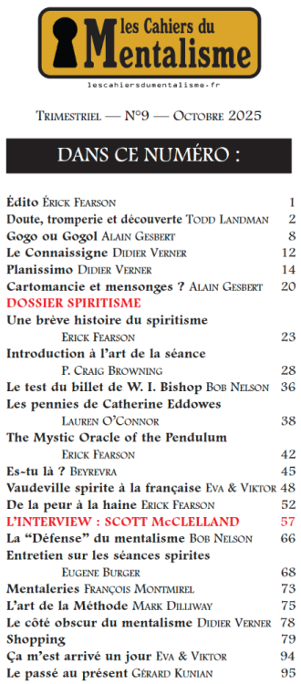 LES CAHIERS DU MENTALISME N°9 sommaire.png