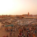 Place Jemaa-el-Fna à Marrakech au Maroc - Luc_Viatour