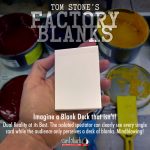 Factory Blanks de Tom STONE