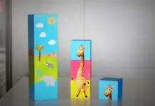Fabrication du tour Olaf la Girafe