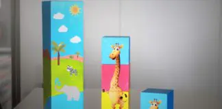 Fabrication du tour Olaf la Girafe
