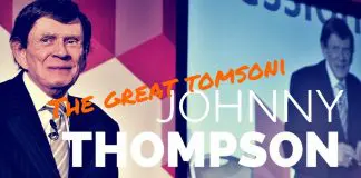 Johnny THOMPSON alias The Great Tomsoni