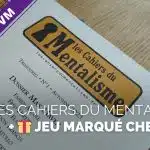 les cahiers du mentalisme bon plan vm