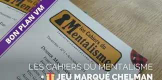 les cahiers du mentalisme bon plan vm