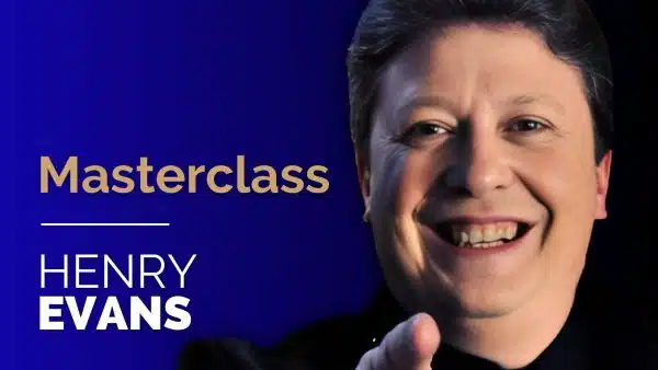 Masterclass de Henry EVANS