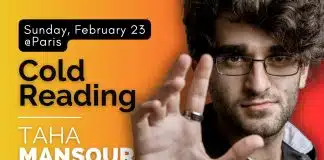 Cold Reading Sunday, February 23 @Paris