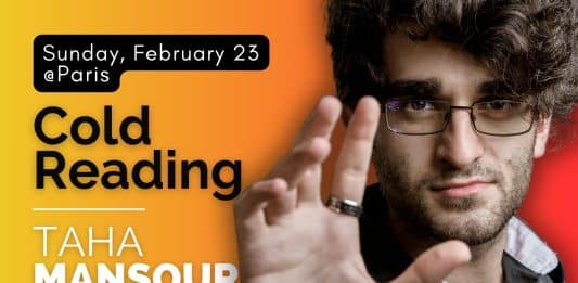 Cold Reading Sunday, February 23 @Paris